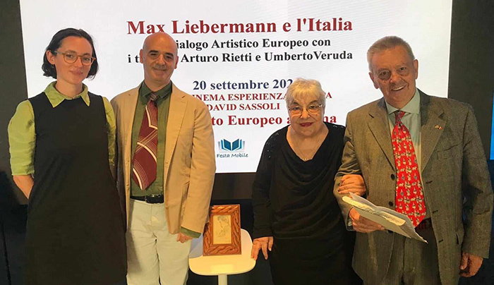 Roma, Max Liebermann al Parlamento Europeo