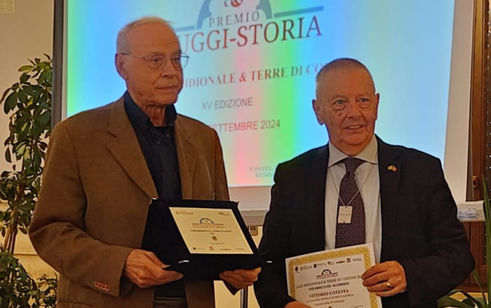 A Lorenzo Proscio e Vittorio Cotesta il Fiuggi Storia Lazio Meridionale 2024